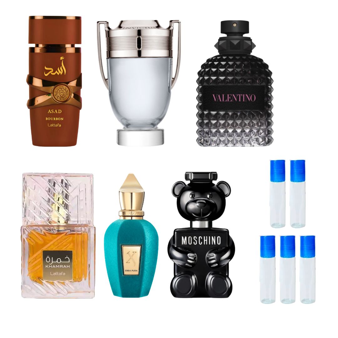 PROMO 5 PERFUMES+5 PROBADORES ESSENCES